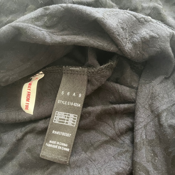 Elle Macpherson 2 piece black Jester camisole flirty short lingerie set brief - Picture 4 of 6